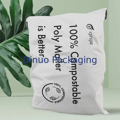 O encarregado do envio da correspondência imprimível Compostable biodegradável ensaca o empacotamento amigável de pouco peso de Eco