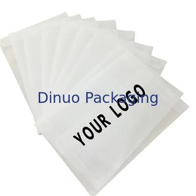 O selo autoadesivo biodegradável encerou os envelopes de papel com logotipo feito sob encomenda