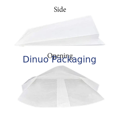 Do saco de papel biodegradável do papel glassine do produto comestível selo autoadesivo