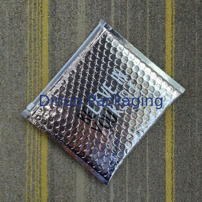 Poly Air Zip Lock Plastic Custom Bubble Mailing Bag Inflavel de cores claras com logotipo