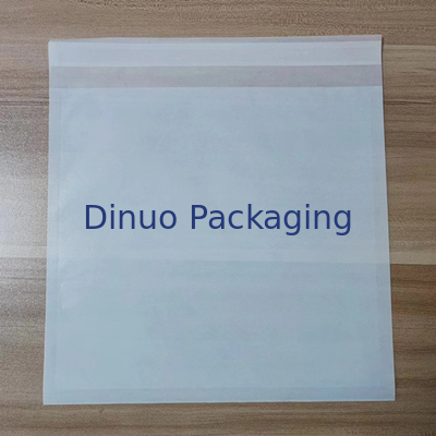 Saco de papel de vidro à prova d'água, ecológico e personalizado, compostável para roupa