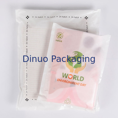 Logotipo personalizado Impresso Ropa biodegradável Saco de papel de vidro Compostavel Saco de papel de cera translúcido