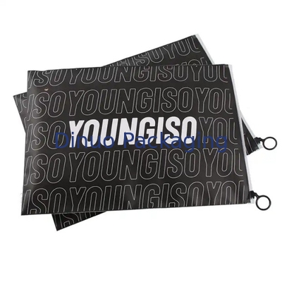 Logotipo impresso sob medida CPE plástico Slider Bolsas de fecho para roupas de roupa interior embalagens de camisetas