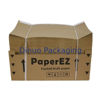 Material de preenchimento de almofada de papel 100% biodegradável para máquina de preenchimento inteligente