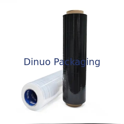 Película de comprimento e encolhimento para embalagens de alta performance de 0,017 mm LLDPE