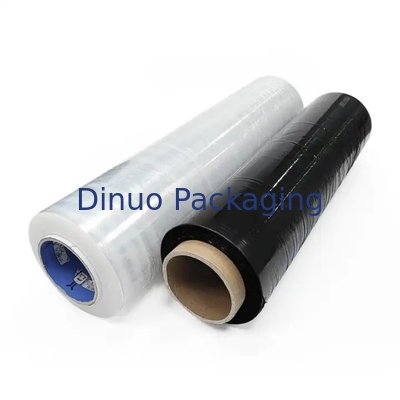 Película de comprimento e encolhimento para embalagens de alta performance de 0,017 mm LLDPE