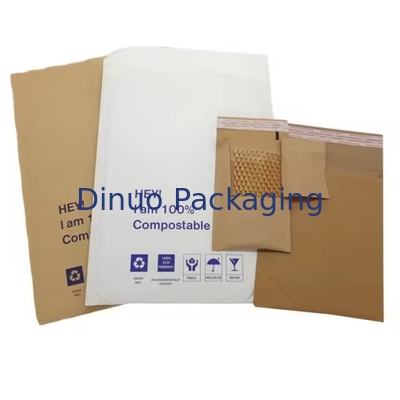 Papel Kraft embalado em favo de mel, biodegradável, em envelope expresso, resistente a choques, mailer, mailing bag