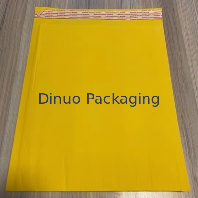 Embalagens personalizadas de casca de mel Coussines onduladas Poly Mailer Embalagens de envio embalado Bolsas de envio de bolhas de papel Kraft