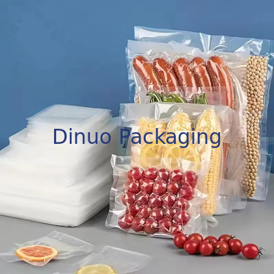 0.06-0.12 mm Espessura Saco de vácuo de nylon para produtos alimentares à prova de odor
