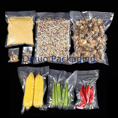 Vários tamanhos Saco de vácuo de nylon espessura 0.06-0.12mm Nylon / PE Material