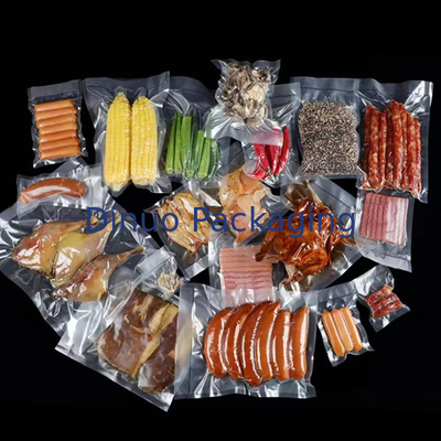 Vários tamanhos Saco de vácuo de nylon espessura 0.06-0.12mm Nylon / PE Material