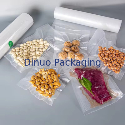 Saco de vácuo de nylon versátil para vários métodos de conservação de alimentos