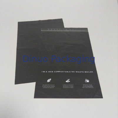 Sacos de correio de polipropileno resistentes a lágrimas e recicláveis em preto para carregamento no porto de embarque