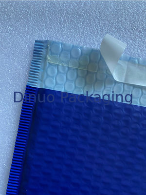 Força de choque 2.8 Bolsas de correio envoltas em bolhas de cor azul para serviços de entrega seguros
