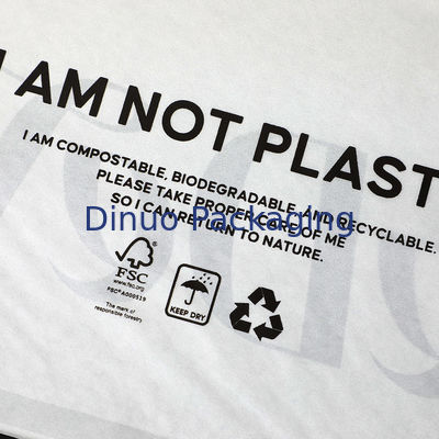 Embalagem sustentável Sem material biodegradável de plástico