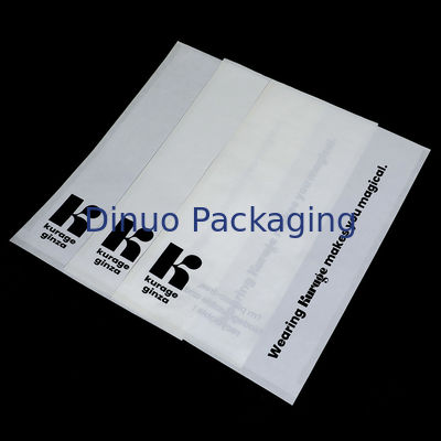 Bolsas de celófano 100% transparentes personalizadas com alta textura e espessura de 35 ou 50 gm para embalagens de vestuário