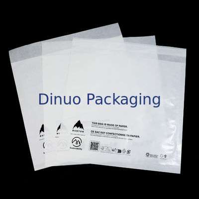 Bolsas de celófano 100% transparentes personalizadas com alta textura e espessura de 35 ou 50 gm para embalagens de vestuário