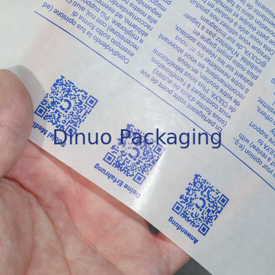 Certificado FSC Envelope de papel de vidro reciclável Eco-consciente escolha de um lado semitransparente de um lado 100% transparente