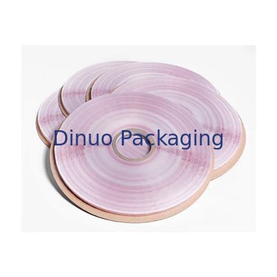 Fita adesiva para selagem de sacos removíveis e resseláveis com liner de liberação de filme de HDPE dupla face Glassine, com alta qualidade