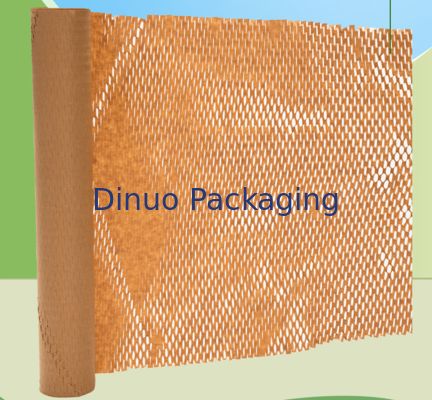 Amarração e absorção de choque Folha de papel de favo de mel Materiais de embalagem de papel reciclável