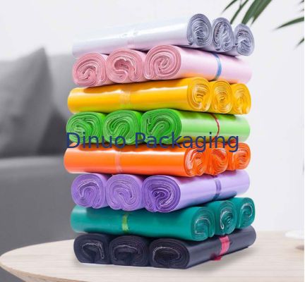 Saco de correio postal de polietileno resistente a rasgos, à prova d'água e autosselante para roupas