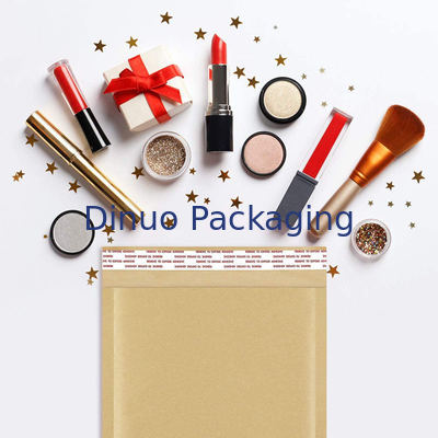 60gm a 180gm Kraft Cushion Bubble Mailers Com 3 a 4 mm de espessura Envelopes de carga pesada ideal para transporte marítimo