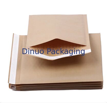 Biodegradable Kraft Mailing Bag Padded Mailer Wrap Bubble Envelope Compostable Waterproof Logistic Packaging Bag