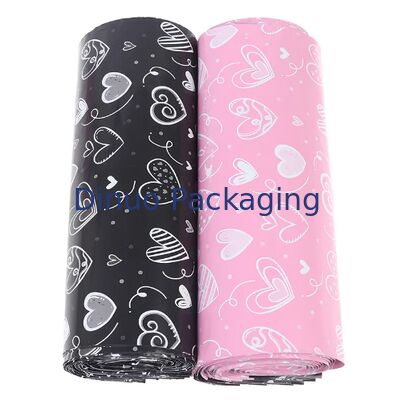 Logotipo personalizado Bolsa de correio de transporte de plástico