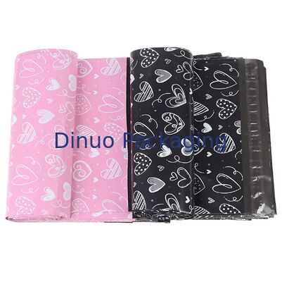 Logotipo personalizado Bolsa de correio de transporte de plástico