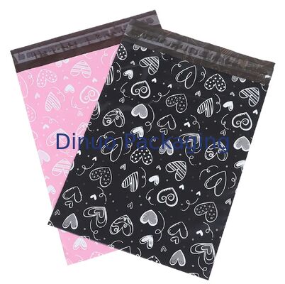 Logotipo personalizado Bolsa de correio de transporte de plástico