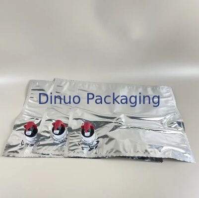 Saco Premium em Caixa Saco líquido de grau alimentício à prova de vazamento Aluminizado claro para armazenamento de líquidos