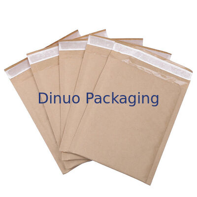 Papel ondulado 45 GSM Bolha de papel Mailer Impressão personalizada Opção de embalagem ecológica para envio e manuseio seguros