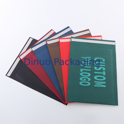 Mailer de papel Kraft natural castanho 6 cores Impressão Eco-friendly Packaging Mailer projetado para entrega segura de produtos