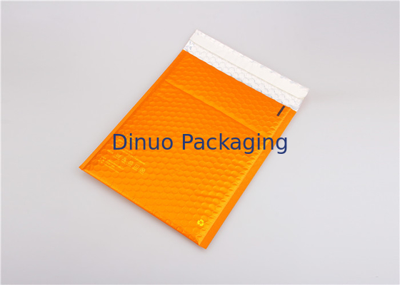 #H feito sob encomenda acolchoado metálico alaranjado Eco dos encarregados do envio da correspondência 35x330mm da bolha dos envelopes amigável