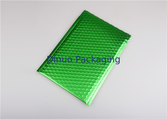 Luz do selo do quadrilátero - resistência de choque plástica do #I metálico verde dos encarregados do envio da correspondência 265x360mm da bolha para a promoção