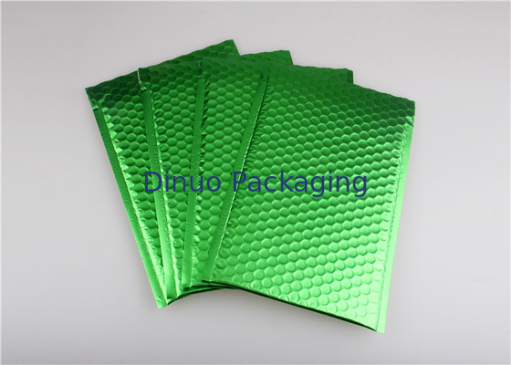 Luz do selo do quadrilátero - resistência de choque plástica do #I metálico verde dos encarregados do envio da correspondência 265x360mm da bolha para a promoção