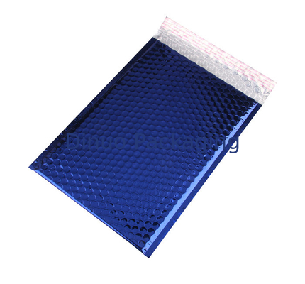 O azul metálico dos encarregados do envio da correspondência da bolha do à prova de água acolchoou envelopes 8,5" X14.5” #3