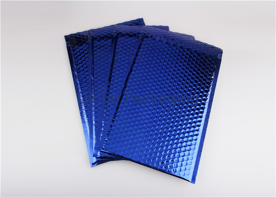 O azul metálico dos encarregados do envio da correspondência da bolha do à prova de água acolchoou envelopes 8,5" X14.5” #3