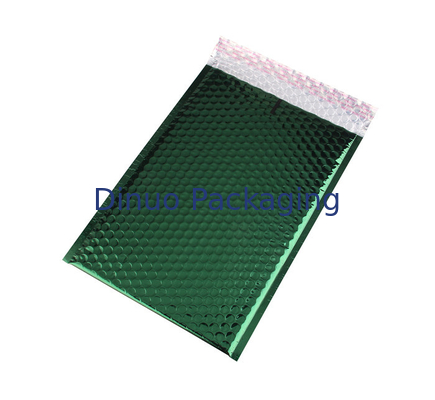 Obscuridade metálica dos encarregados do envio da correspondência da bolha de Tearproof - o quadrado da cor verde acolchoou envelopes