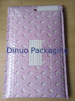 envelopes de envio pelo correio da bolha #D1 metálica de 200x260mm, envelopes da embalagem do invólucro com bolhas de ar da impressão de cores completas