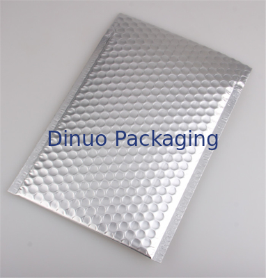 Os sacos plásticos de bolhas de prata do instante do #B do saco 15x210mm do encarregado do envio da correspondência da bolha para o transporte lubrificam resistente