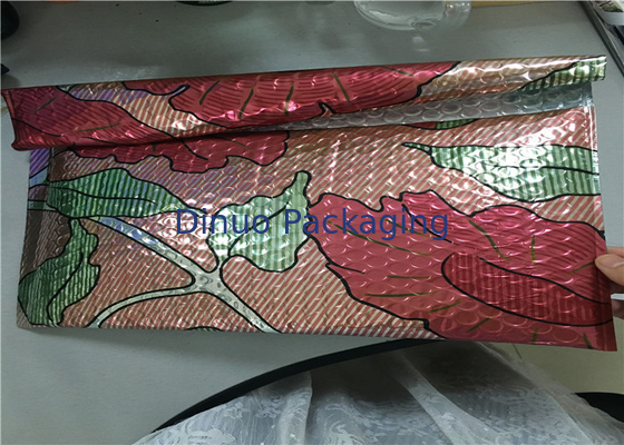 A bolha metálica impressa colorida alinhou o tamanho 1 dos sacos/7,25"” encarregados do envio da correspondência da bolha do feriado X12