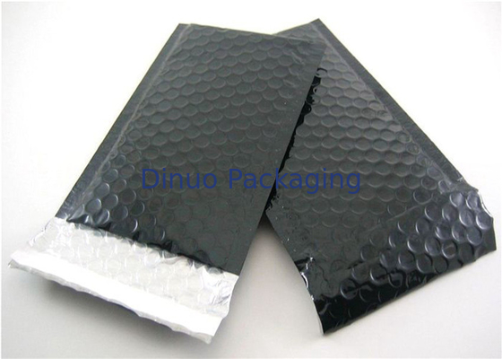 PET bolha preta envelopes alinhados, resistência ao impacto do tamanho 0 dos encarregados do envio da correspondência da bolha 6x10