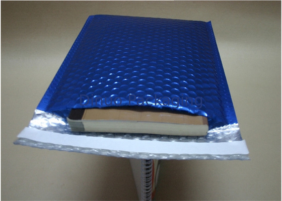 Envelopes de envio pelo correio da bolha decorativa metálica azul para a utilização da empresa de correio