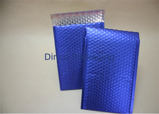 Envelopes de envio pelo correio da bolha decorativa metálica azul para a utilização da empresa de correio