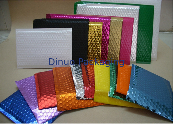 A bolha metálica colorida laminada envolve autoadesivo para a indústria da entrega