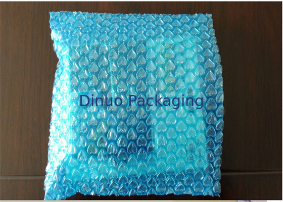 Tamanhos personalizados sacos de envio pelo correio da bolha azul, sacos do bloco de bolha para o transporte do correio