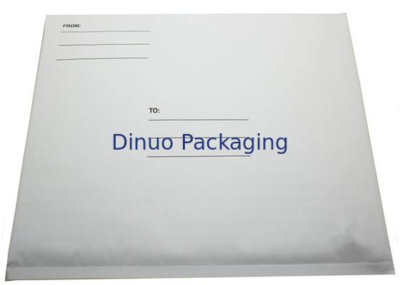 A bolha de Kraft alinhou os encarregados do envio da correspondência 165x255 #B6, envelopes de envio pelo correio acolchoados branco