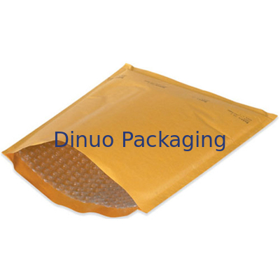 O envelope amarelo do invólucro com bolhas de ar do papel de embalagem, Encarregado do envio da correspondência da bolha do #H de 235x330mm ensaca