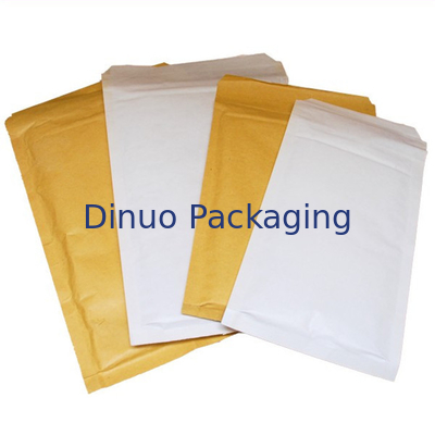 Invólucro com bolhas de ar descartável branco envelopes alinhados, 10,5 de” encarregados do envio da correspondência da bolha do tamanho 5 X 16